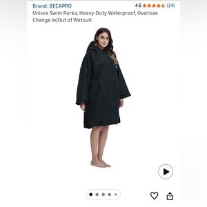 Becapro Small unisex swim parka
